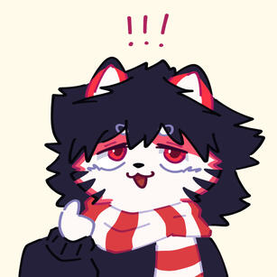 august 2023 work (flat headshot doodle)